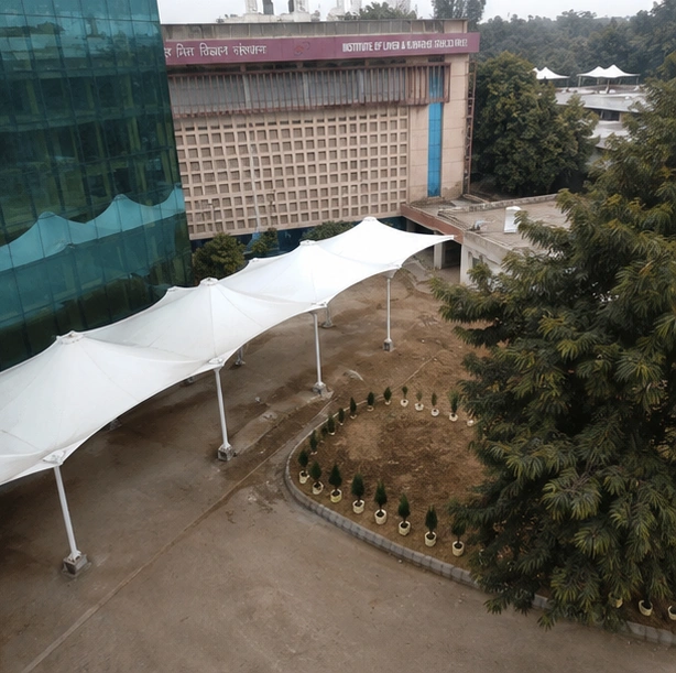 ILBS Hospital, Basant Kunj tensile structure, Ekra Decor &mdash; photograph 5